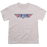 Top Gun 8 Bit Logo Youth 18/1 100% Cotton Short-Sleeve T-Shirt